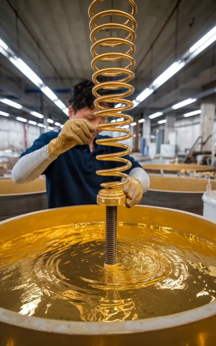 Így készülnek a 24K aranyozott prémium rugóink - Exkluzív betekintés